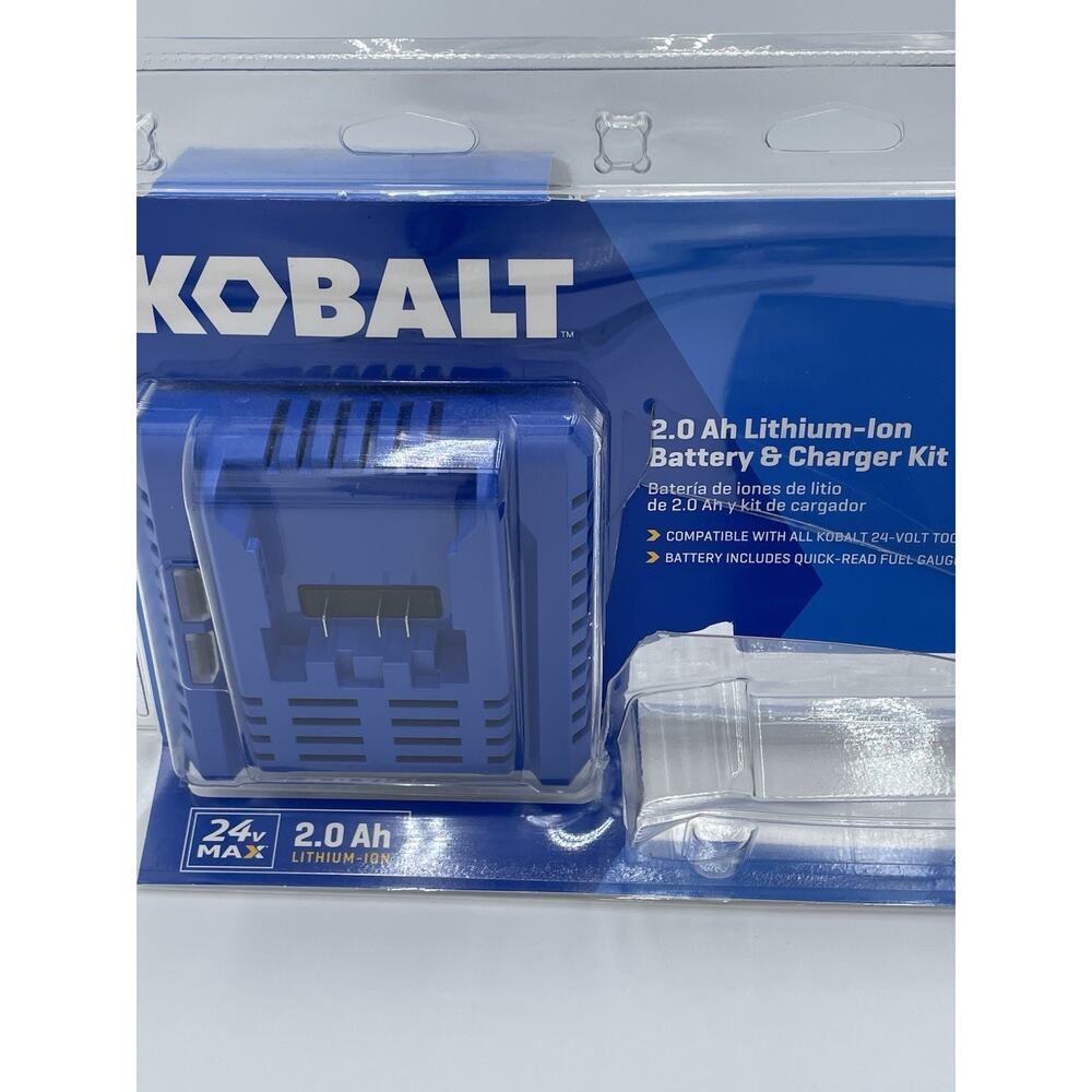 NEW-Kobalt 24V MAX Lithium-Ion Battery Charger- New Charger Only - Picture 2 of 6